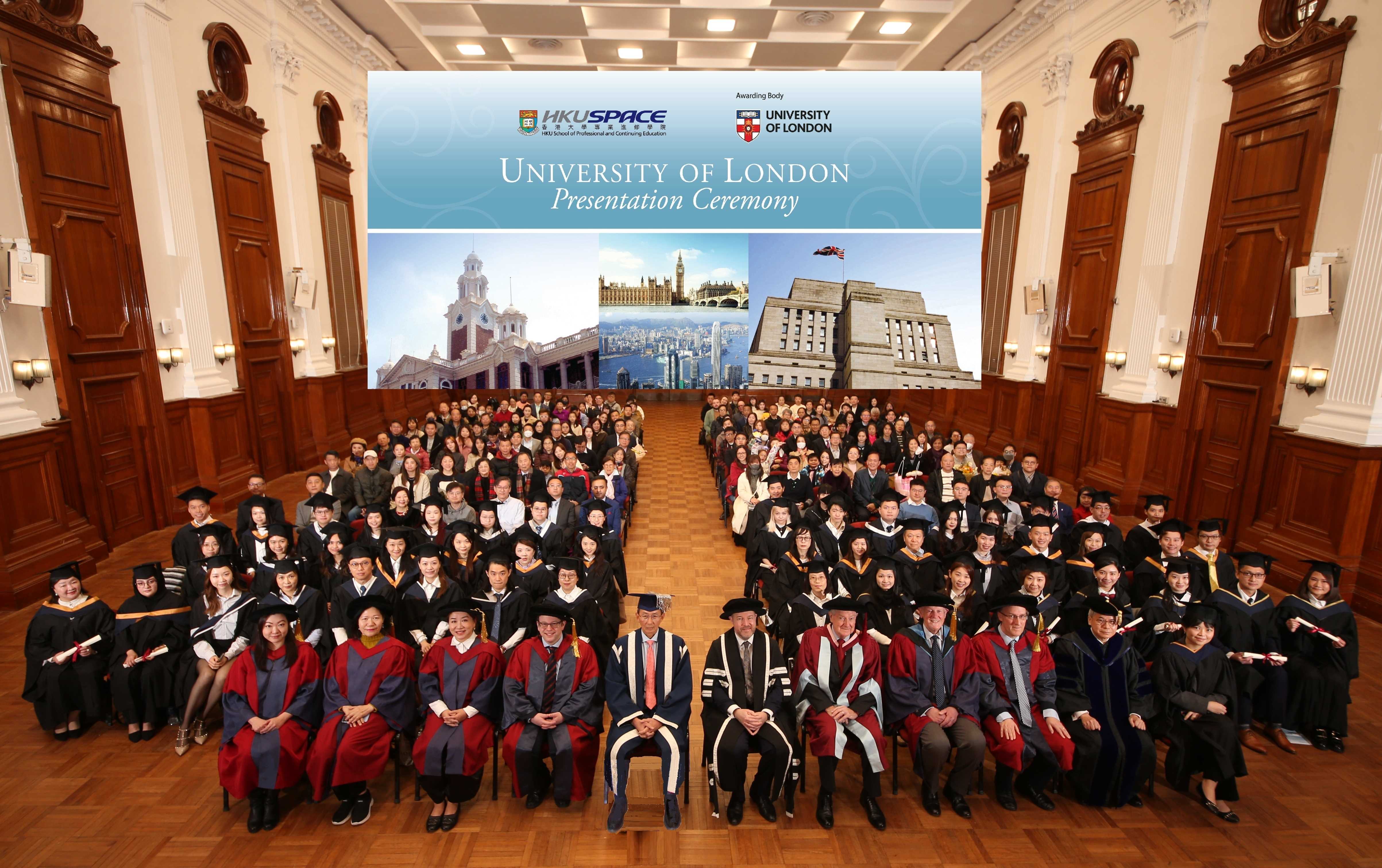 University of London Presentation Ceremony 2025 at Loke Yew Hall HKU